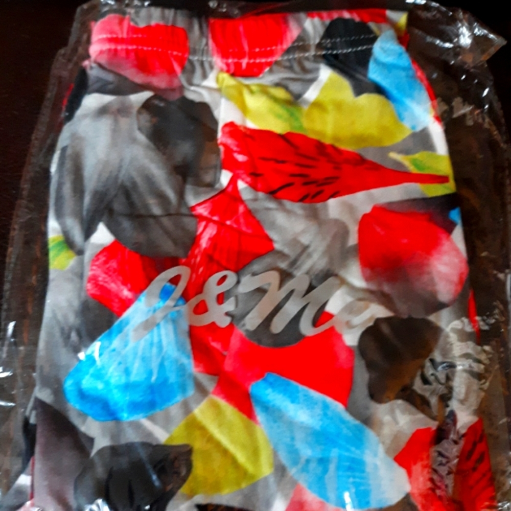 Ladies leggings multi-colored